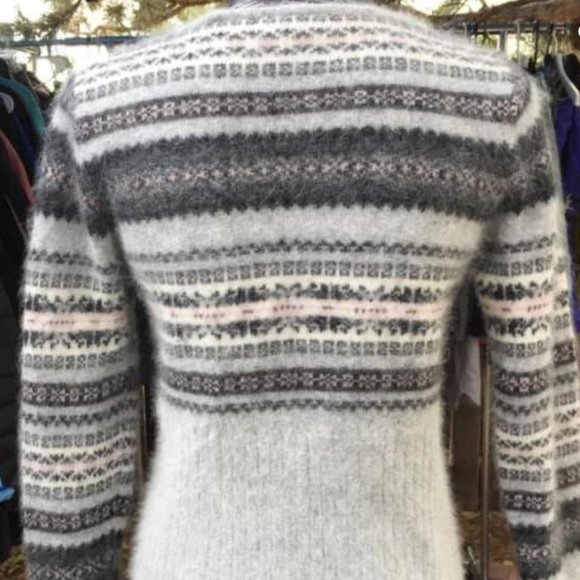 Faded Glory | Ladies rabbit fur sweater - Picture 4 of 8